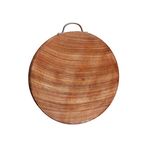 Tabla de cortar de bambú para cocina, tamaño grande, 15.3 x 1.97 pulgadas, tabla de cortar ecológica con ranura para jugo, diseño antideslizante, fácil de limpiar y