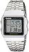 Casio Men's A500WA-1ACF Classic Silver-Tone Watch