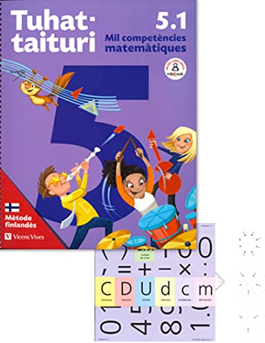 Tuhattaituri 5.1. Matemàtiques. Llibre i Fitxes.català