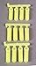 RPM Long Shank 4-40 Rod Ends (12), Yellow