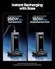 Banco de energía Anker Prime y base de carga, 26,250mAh 300W Máx cargador portátil con base para 6 dispositivos, carga bidireccional, aprobado para vuelos, control por app, para creadores, MacBook, iPhone 17 Series y más 4