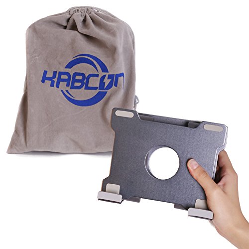 Tablet Stand,Kabcon Adjustable Aluminum Tablets(7-13.5 Inch) Holder For Ipad 2021/2022,Ipad Pro,Surface Pro Surface Pro 3 4,Fird Hd 10,Samsung Galaxy Tab E,Asus Transformer With A Carry Bag-Space Grey #TOP6