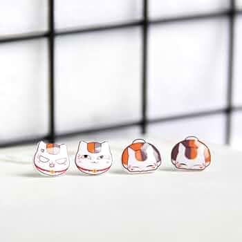 夏目友人帳　ニャンコ先生　ピアス　アクセサリー 41oTLCDwdQL._AC_UF350,