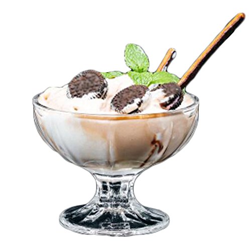Ensalada Postres Copas Copa de helado Cuenco Milkshake Lentes -A20