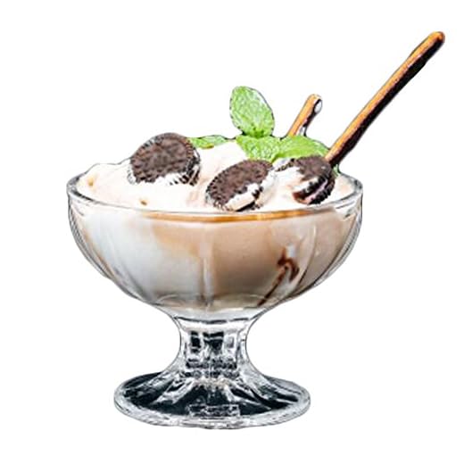 Ensalada Postres Copas Copa de helado Cuenco Milkshake Lentes -A20