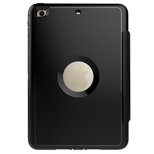 ipad mini case, ipad mini 2 case, Retina display, Acctrend hero series ipad mini 3 case with smart stand and Auto sleep wake function (black,black)