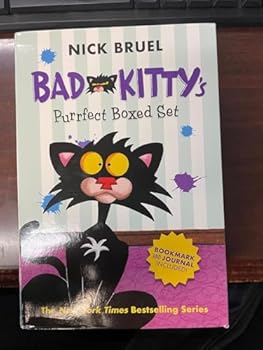 Bad Kitty's Complete Purrfect Boxed Set Seven Chapter Books Plus the Bad Kitty "Keep Your Paws Off My Journal" Journal by Nick Bruel