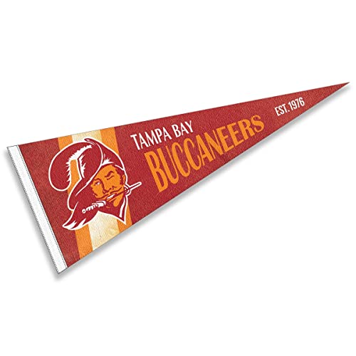 Fanion Tampa Bay Buccaneers souvenir retro vintage idée cadeau fan NFL