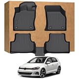 Floor Mats for 2015-2021 Volkswagen VW Golf/Golf Alltrack/Golf GTI/Golf R