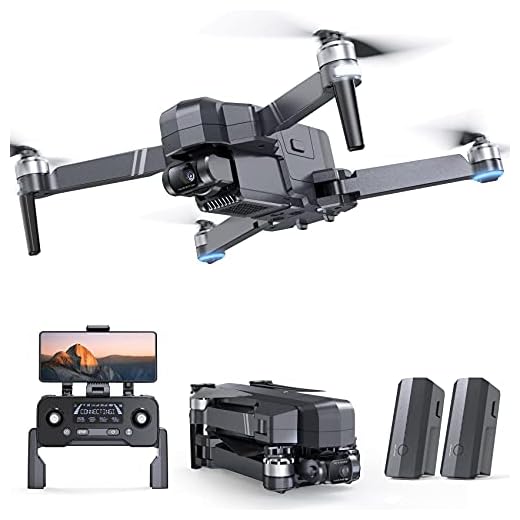 Ruko F11 Drones with Camera for Adults 4K, 60Mins Flight Time, FPV Drone with GPS, Quadcopter with Brushless Motor, Follow Me, Auto Return Home, Long Control Range Drone for Beginners