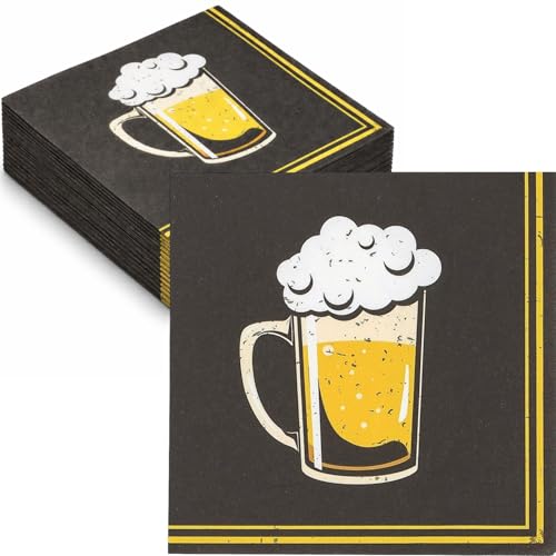 CHEERS AND BEERS LUNCHEON NAPKIN - Party Supplies - 16 Pieces