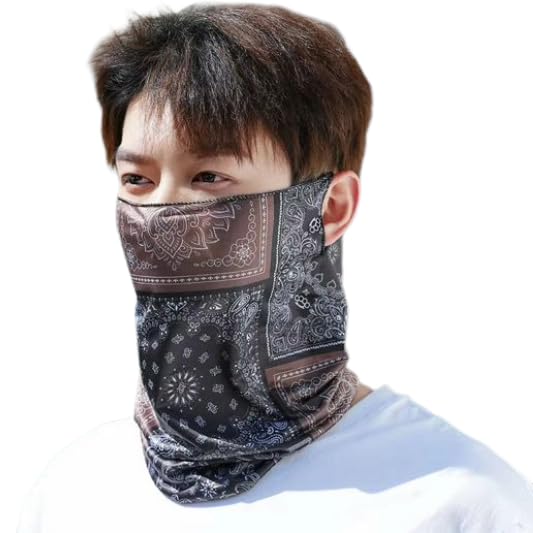 Image of Sun UV Protection Face Cover Scarf Mask Neck Gaiter Breathable Windproof Bandana Neck Gaiters