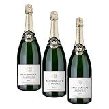 Brut Dargent - Spumante Bianco Blanc de Blancs Chardonnay Brut, Metodo tradizionale, Magnum (1 x 1,5 L) (Confezione da 3)