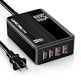 USB C Charger Block, LDNIO 4-Port 65W USB C Charger with LED Display, PPS Multiport Fast Charger Ada