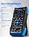 FNIRSI 2C53T Upgraded Handheld Oscilloscope, 50MHz Bandwidth, 3IN1 Digital Oscilloscope Multimeter DDS Generator, 250MS/s Sampling Rate, 19999 Counts, Voltage, Current, Capacitor, Resistor, Diode Test
