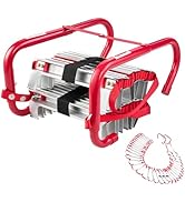 VEVOR Fire Escape Ladder, 5-6 Story 50FT Retractable Emergency Fire Ladder, Lightweight Aluminum ...