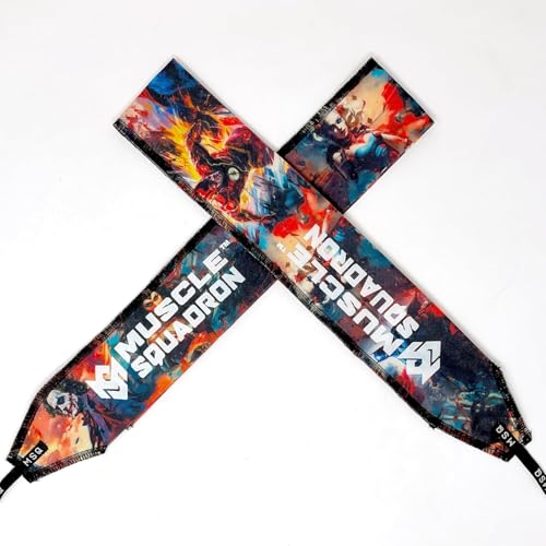 Image of Wrist Wraps for Calisthenics & Weightlifting - Heavy Duty Wrist Support & Stability (Rogue Graffiti)