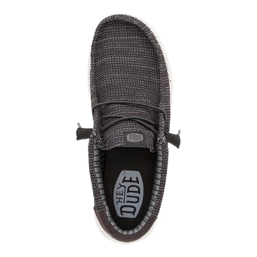 Image of HEYDUDE Men's Wally Stretch Sox Slip-On Loafer, Lightweight, Breathable, with Flex & Fold Outsole