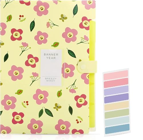 Image of Corslet Expanding File Folder Organizer File Holder for Documents 6 Pocket File Folder A4 File