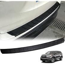 Rear Bumper Protector for Toyota Highlander 2015 2016 2017 2018 2019 2020 PP Material Trunk Outside Door Sill Protector Cover