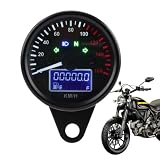 Universeller Motorrad-Tachometer, digitaler Motorrad-Drehzahlmesser