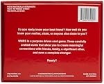 We're Not Really Strangers Card Game - an Interactive Adult Card Game and Icebreaker
