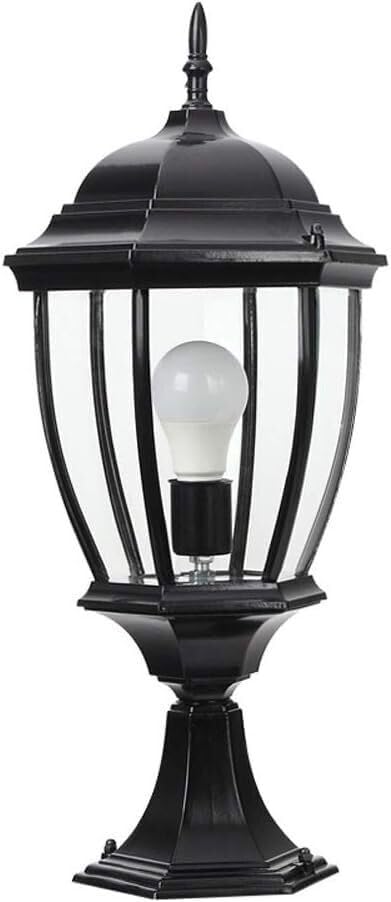 Waterproof Outdoor Gate Light for Home & Garden (Bulbnot Incl.) (Pack of 1)(K12 Black)-image-24