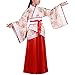 Yuluo Ragazze Vestiti Tang Completo - Cinese Stile Hanfu Bambini Palcoscenico Show Rappresentazione Cosplay Nazionale Tradizionale Commedia Retro Costumi Popolari
