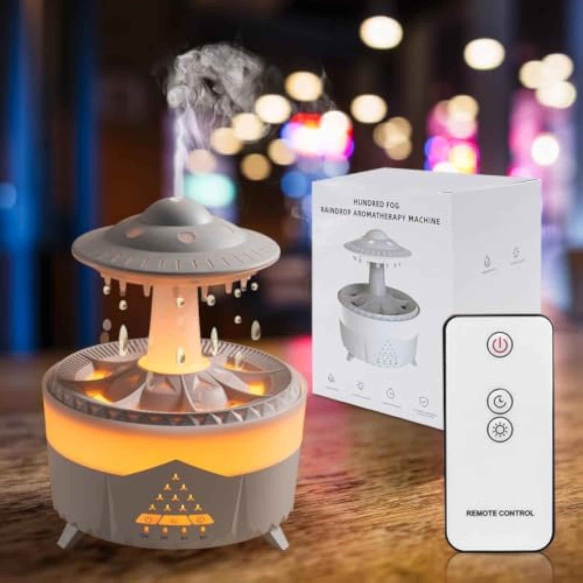 CloudRain Aroma Diffuser for Home with Remote Control