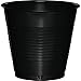 Creative Converting 28134081 20 Count Touch of Color Plastic Cups, 16 oz, Black Velvet