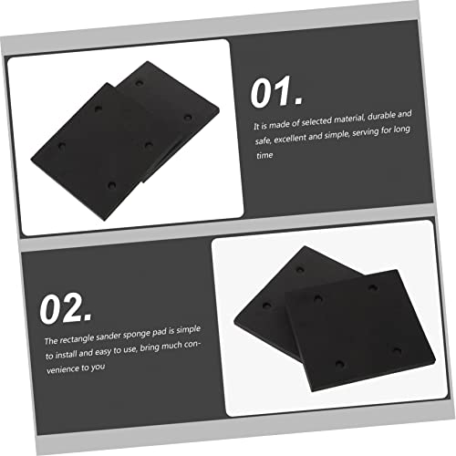 TEHAUX 80 Pcs Pad Adesivo Polonês Gaxeta Automotiva Para Substituição De Acabamento De Lixamento De