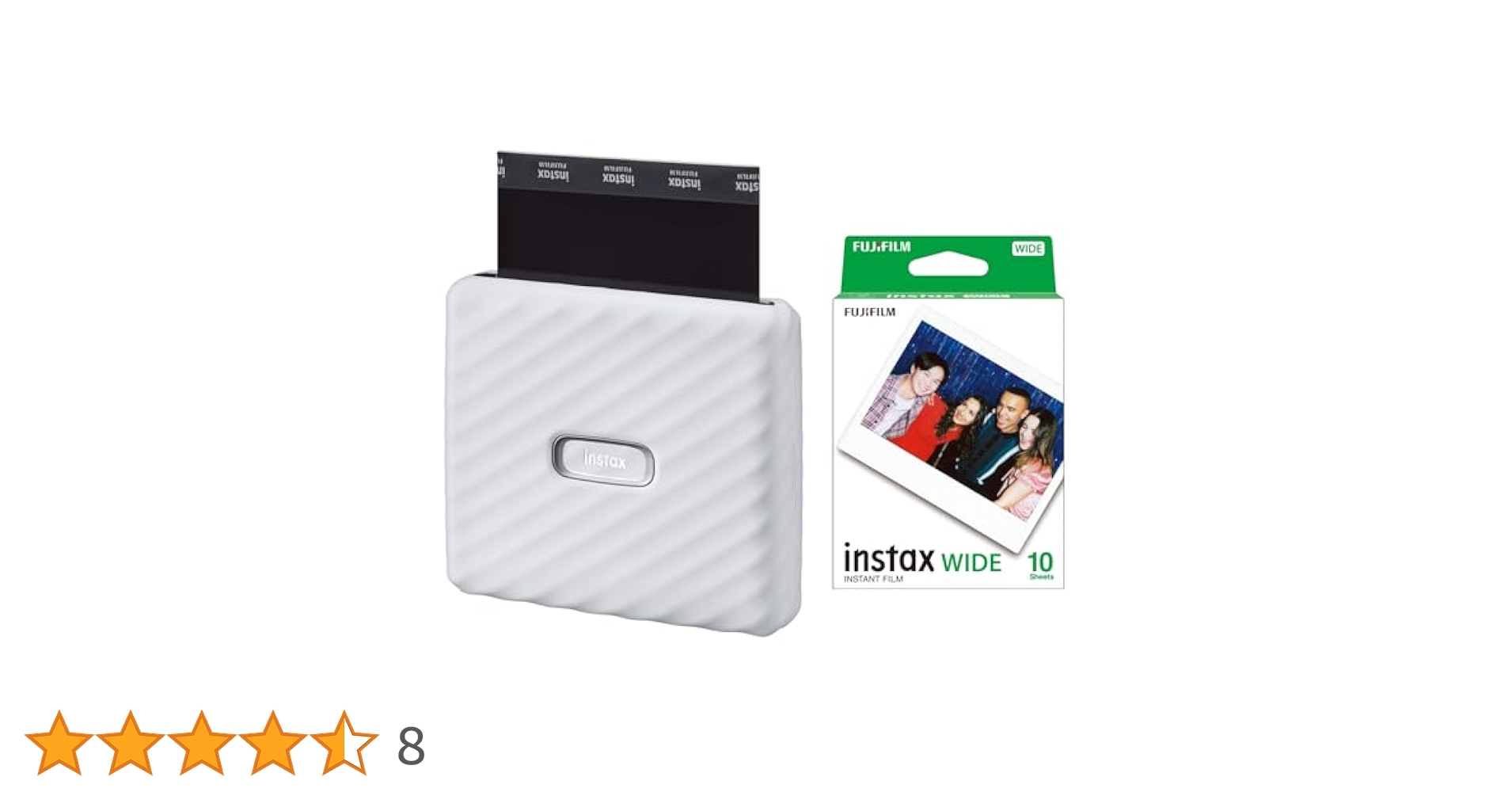 instax プリンター　ワイド 富士フイルム、チェキの2倍サイズを採用したスマホ用プリンター