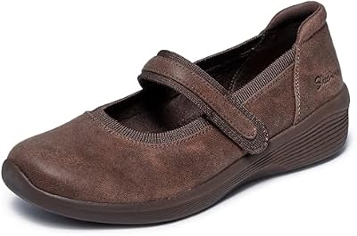 Skechers Women's Arya - Always Rising,Choc,6.5 Brown