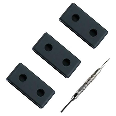 KHZBS 3 packs watch strap keeper loop Replancement fit for Casio g shock gma GA GD BA strap ring 18mm 20mm 22mm watch band loop wristband ring bezel Cover