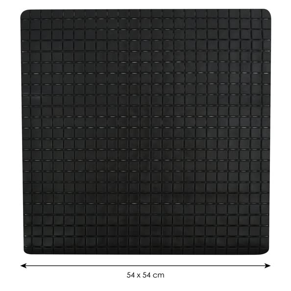 MSV Bath Mat, Black, Unique Size, 30 x 20 cm (Rectangular) - Image 3