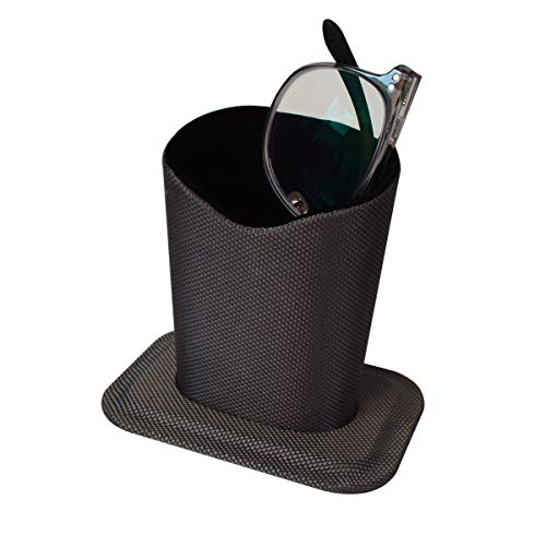 Baitaihem Pack of 2 Eyeglasses Holder Stand Protective Glasses Holder For Desks Or Nightstands, Dark Gray （Note：2 colors sent by random） - Thumbnail 3