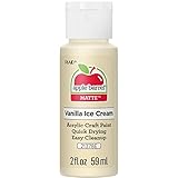 Apple Barrel Acrylic Paint in Assorted Colors (2 oz), 21378, Vanilla Ice