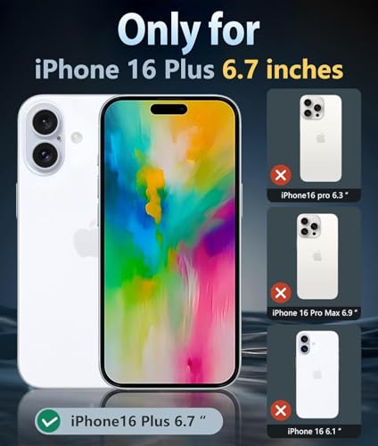 Coque iPhone 16 Plus à ventouse Unichthy avec support amovible - 2