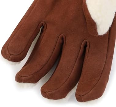 Harssidanzar SL021EU Winterhandschoenen voor dames van leer