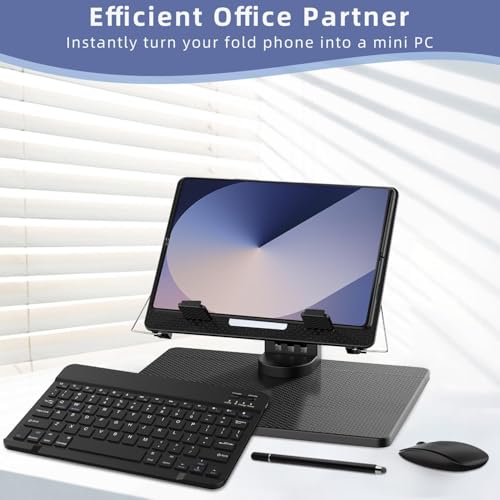 Clavier Bluetooth et étui Galaxy Z Fold 4 pour travailler efficacement au café - 2