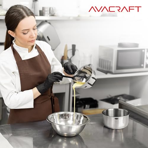 AVACRAFT 18/8 Stainless Steel Double Boiler, 1.5 Quart - Quality Clad Melting Pot for Butter, Chocolate, Cheese, Wax, Sauces - Even Heat, Tempered Glass Lid, Long Handle, Bottom has 5 Layers by AVACRAFT - Image 7
