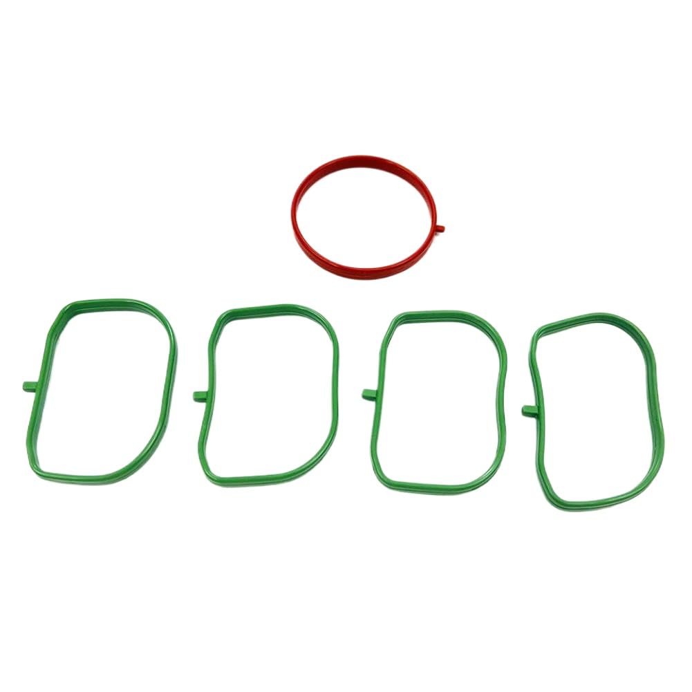 Engine Intake Manifold Gasket Set Compatible with Mondeo 2.0L 2.3L and Focus C-MAX 1.8L - Includes 1S7G-9413-AA and 1S7G-9J469-AD
