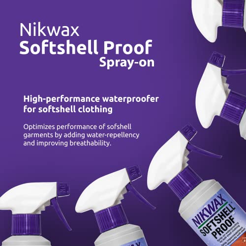 Nikwax Softshell Proof Spray-On , 10 Ounce / 300Ml #TOP1