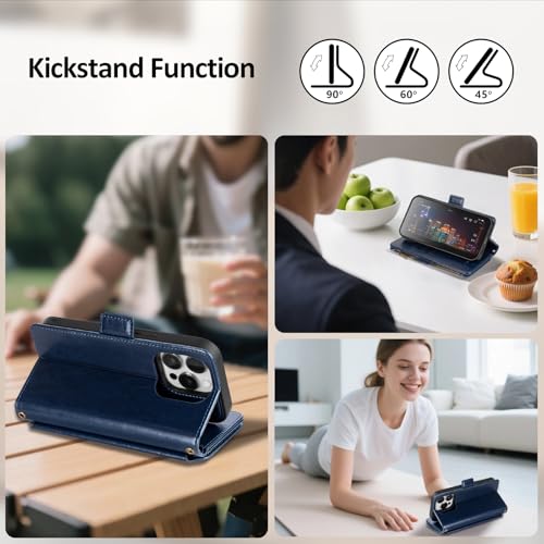 Antsturdy Compatible with MagSafe iPhone 13 Pro Max Wallet Case,Dark Blue by Antsturdy - Used condition - Image 6