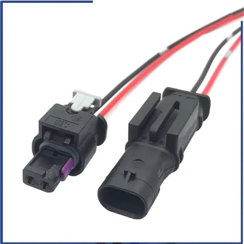 Conector de arnés de cables VW de 2 pines para reparar fallos de encendido e inyección 2