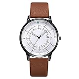 🌿⊙Adjusted According to Wrist Thickness: Because our business men’s quartz watch has an adjustable watchband, it is suitable for many people. You can adjust the size according to wrist thickness.