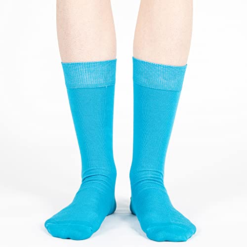 Image of Mysocks Unisex Extra Fine Combed Cotton Crew Socks |5 Pairs Set | Seamless Toe | Make Your Steps Enjoyable