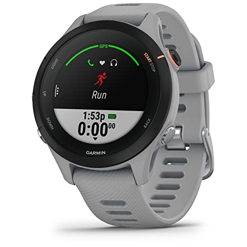 Garmin Forerunner 255S 2,79 cm (1.1") MIP 41 mm Numérique 218 x 218 Pixels Gris GPS (Satellite)
