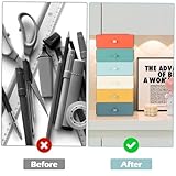 TIE-DailyNec 6 Stück Stapelbare Schubladenboxen, Kosmetik Organizer Schubladenbox, Aufbewahrungsbox mit Schubladen, Make-up Organizer für Schreibtische, Schminktische, Büros (6 Farben)