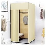 Tragbares Ankleidezimmer mit Schattierungsvorhang, mobiler Ankleideraum für modische Fotoshootings, sofortiger Umkleideraum für unterwegs Stil und Veranstaltungen